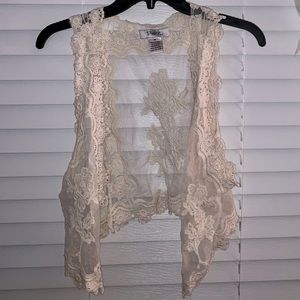 Boho Lace Vest